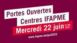 Visuel présentant la date de la Journée Portes Ouvertes de l'IFAPME