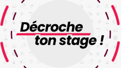 Visuel présentant l'émission de télévision Décroche ton stage, le 6 septembre sur Védia et RTC Liège, en collaboration avec l'IFAPME et l'UCM